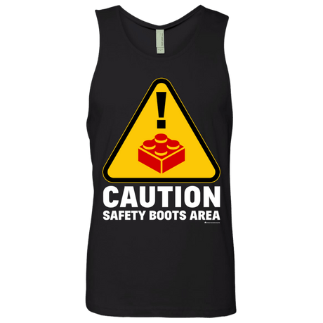 T-Shirts Black / Small Watch Your Step Men's Premium Tank Top