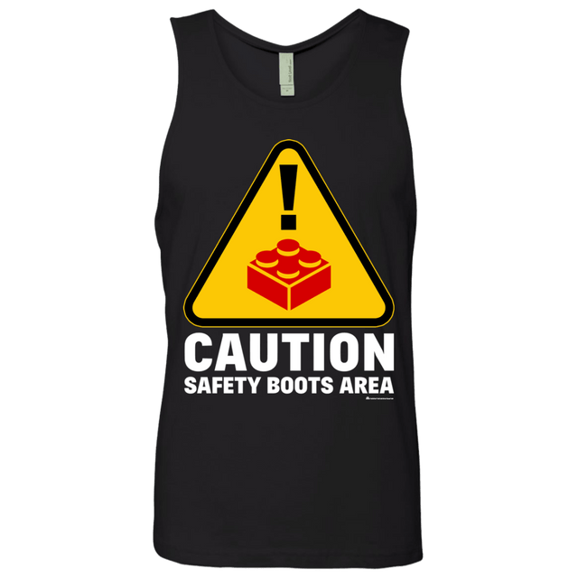 T-Shirts Black / Small Watch Your Step Men's Premium Tank Top