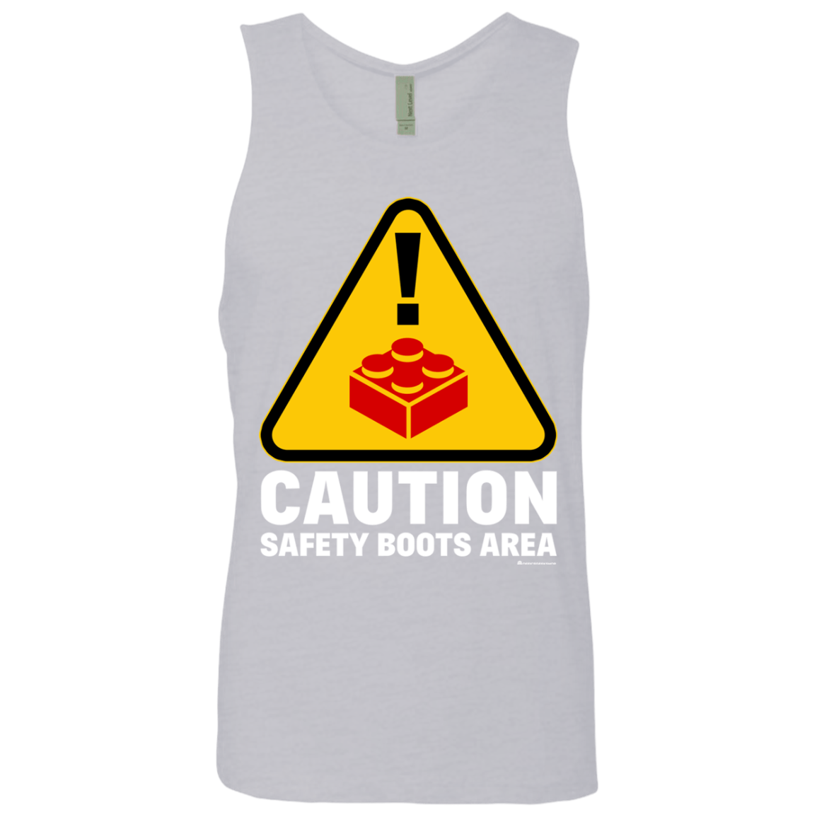 T-Shirts Heather Grey / Small Watch Your Step Men's Premium Tank Top