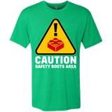 T-Shirts Envy / Small Watch Your Step Men's Triblend T-Shirt