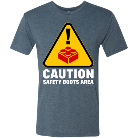 T-Shirts Indigo / Small Watch Your Step Men's Triblend T-Shirt