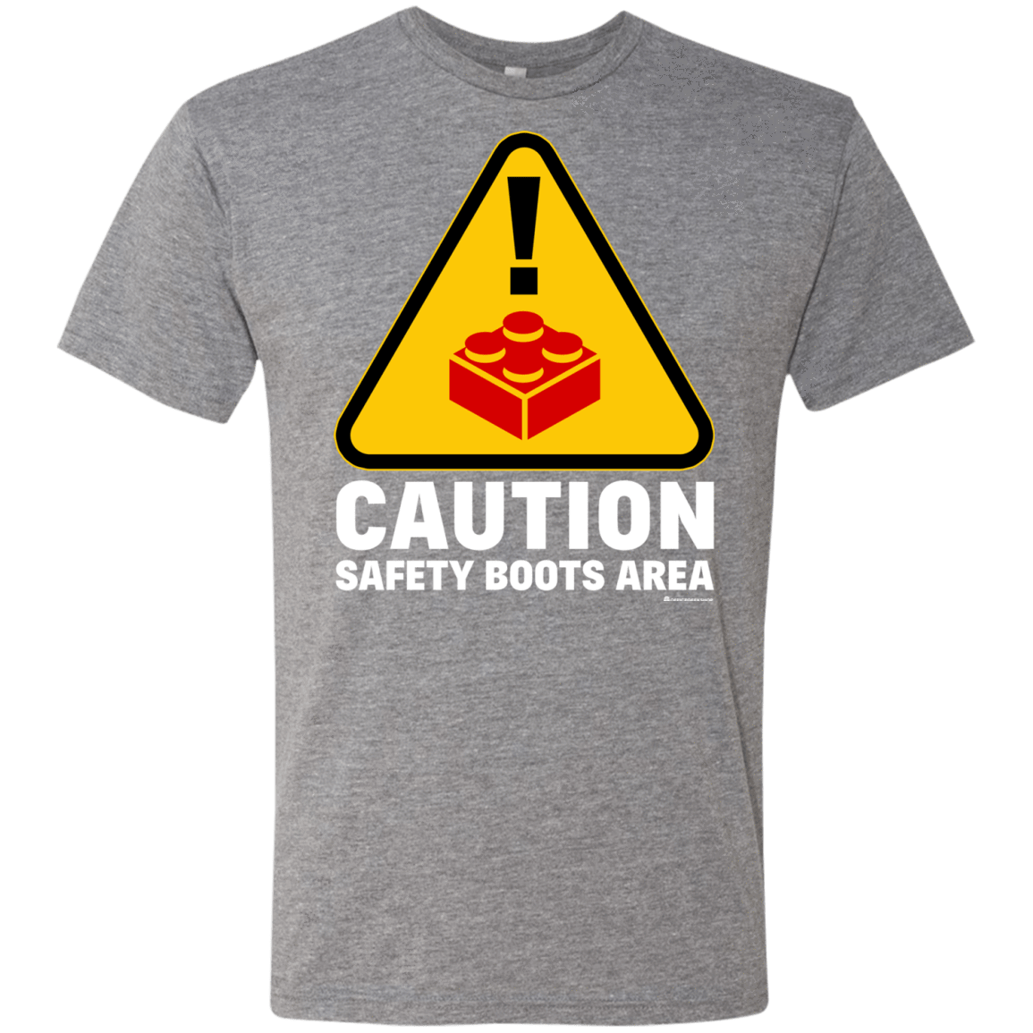 T-Shirts Premium Heather / Small Watch Your Step Men's Triblend T-Shirt