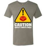 T-Shirts Venetian Grey / Small Watch Your Step Men's Triblend T-Shirt