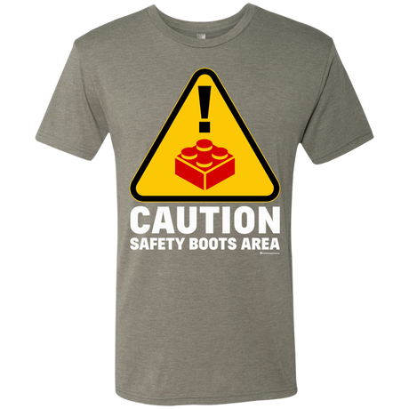 T-Shirts Venetian Grey / Small Watch Your Step Men's Triblend T-Shirt