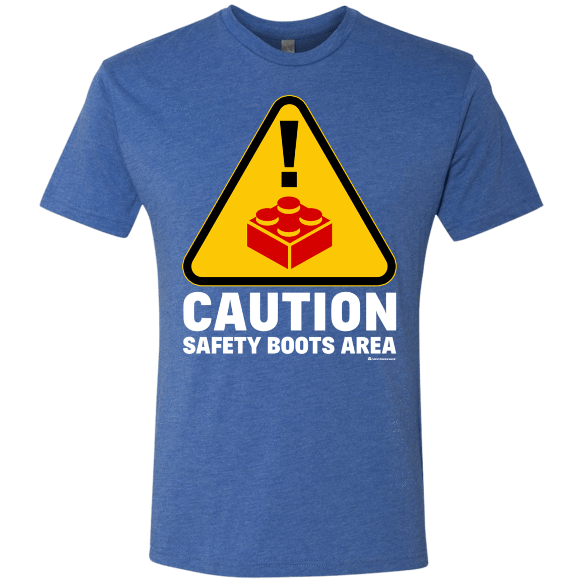 T-Shirts Vintage Royal / Small Watch Your Step Men's Triblend T-Shirt