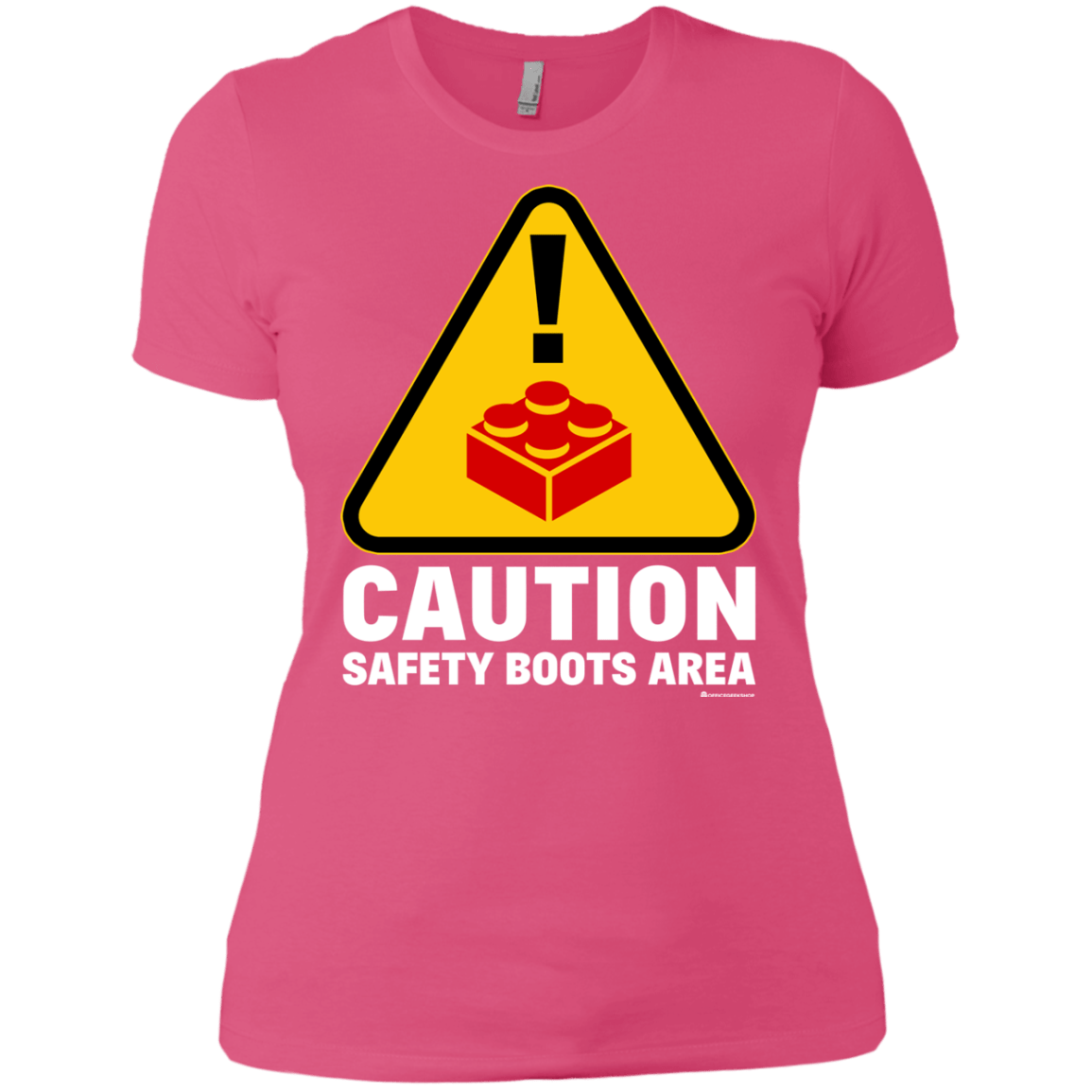 T-Shirts Hot Pink / X-Small Watch Your Step Women's Premium T-Shirt