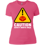 T-Shirts Hot Pink / X-Small Watch Your Step Women's Premium T-Shirt