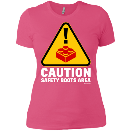 T-Shirts Hot Pink / X-Small Watch Your Step Women's Premium T-Shirt