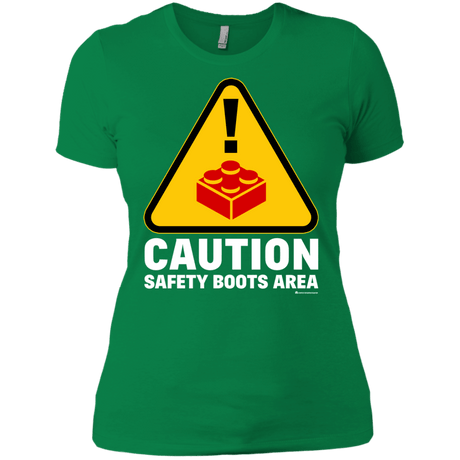 T-Shirts Kelly Green / X-Small Watch Your Step Women's Premium T-Shirt