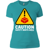 T-Shirts Tahiti Blue / X-Small Watch Your Step Women's Premium T-Shirt