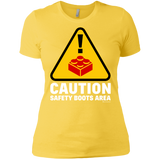 T-Shirts Vibrant Yellow / X-Small Watch Your Step Women's Premium T-Shirt
