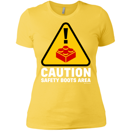 T-Shirts Vibrant Yellow / X-Small Watch Your Step Women's Premium T-Shirt