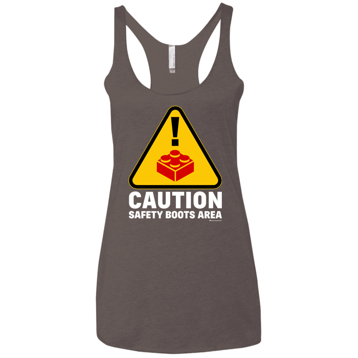 T-Shirts Macchiato / X-Small Watch Your Step Women's Triblend Racerback Tank