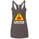 T-Shirts Macchiato / X-Small Watch Your Step Women's Triblend Racerback Tank