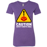 T-Shirts Purple Rush / Small Watch Your Step Women's Triblend T-Shirt