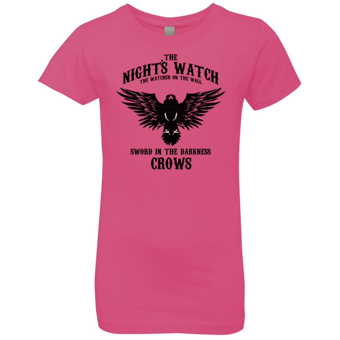 T-Shirts Hot Pink / YXS Watcher on the Wall Girls Premium T-Shirt