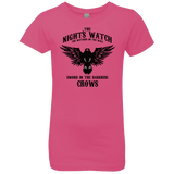 T-Shirts Hot Pink / YXS Watcher on the Wall Girls Premium T-Shirt