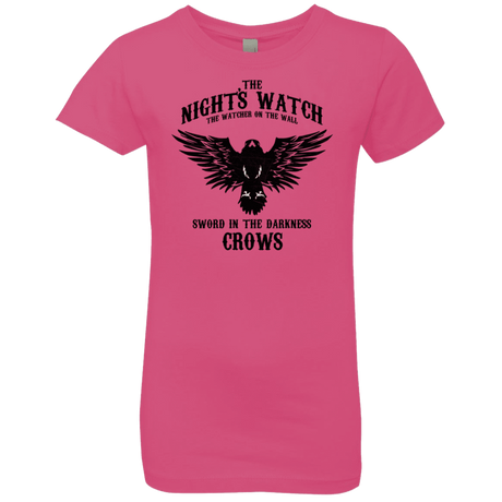 T-Shirts Hot Pink / YXS Watcher on the Wall Girls Premium T-Shirt