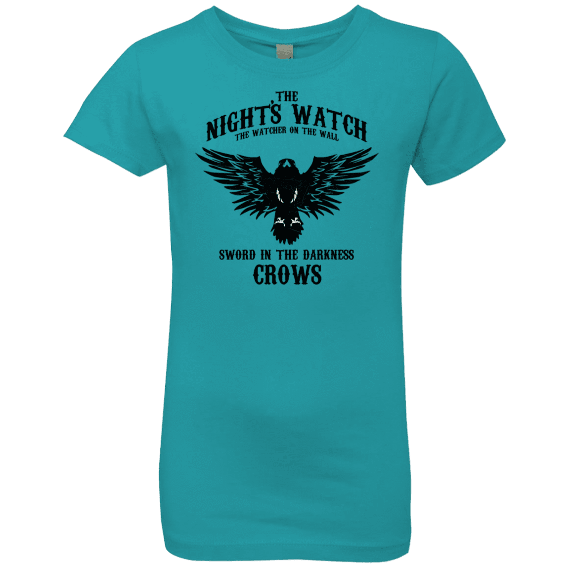 T-Shirts Tahiti Blue / YXS Watcher on the Wall Girls Premium T-Shirt