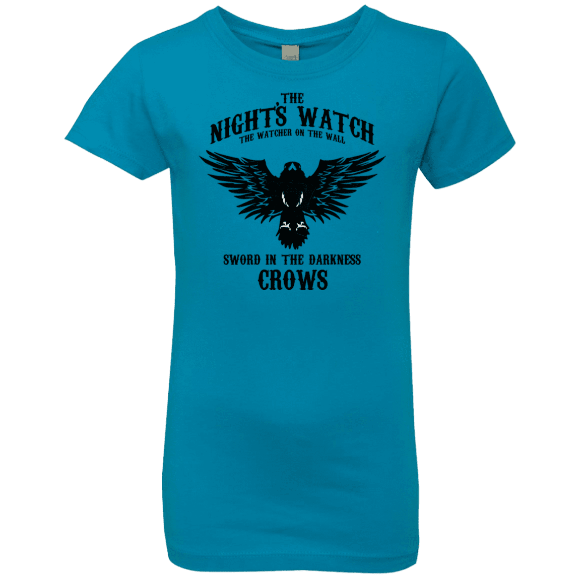 T-Shirts Turquoise / YXS Watcher on the Wall Girls Premium T-Shirt