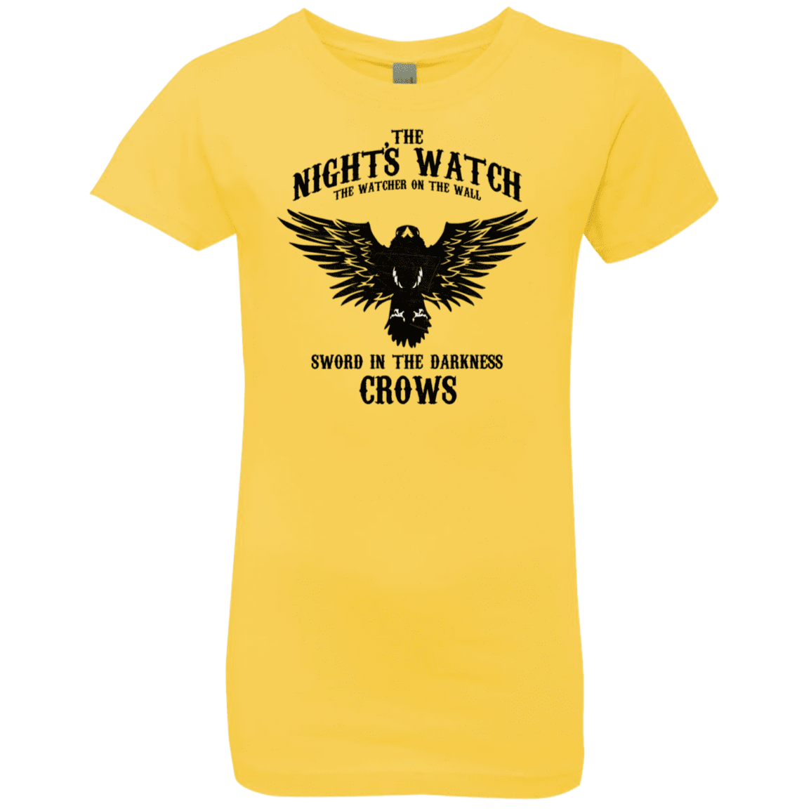 T-Shirts Vibrant Yellow / YXS Watcher on the Wall Girls Premium T-Shirt