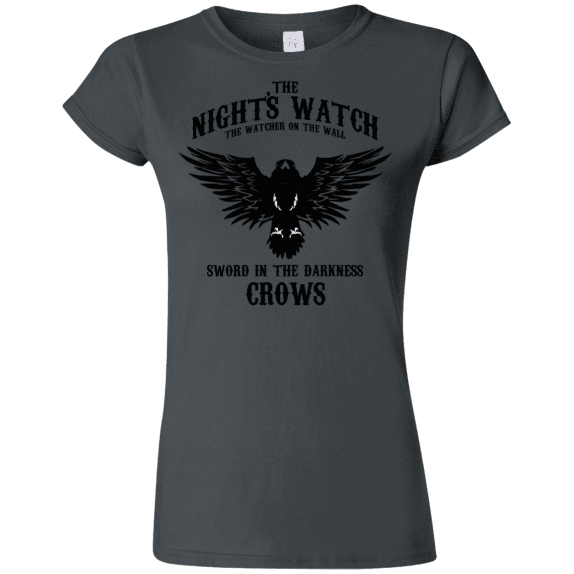 T-Shirts Charcoal / S Watcher on the Wall Junior Slimmer-Fit T-Shirt