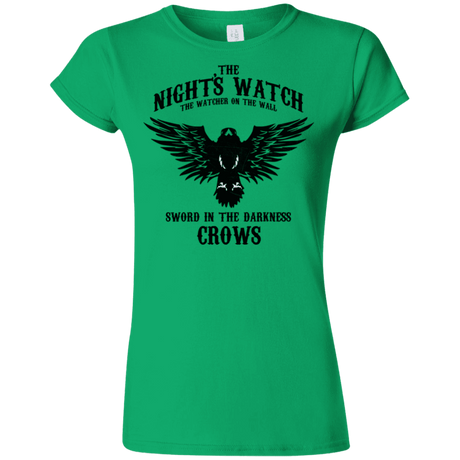 T-Shirts Irish Green / S Watcher on the Wall Junior Slimmer-Fit T-Shirt