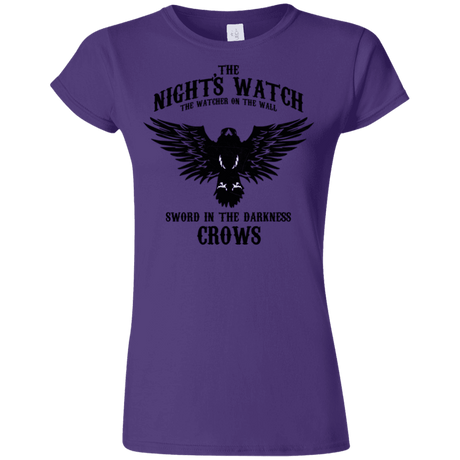 T-Shirts Purple / S Watcher on the Wall Junior Slimmer-Fit T-Shirt