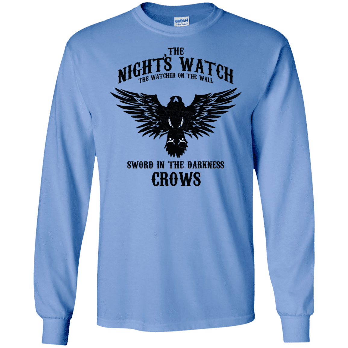 T-Shirts Carolina Blue / S Watcher on the Wall Men's Long Sleeve T-Shirt