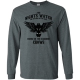 T-Shirts Dark Heather / S Watcher on the Wall Men's Long Sleeve T-Shirt