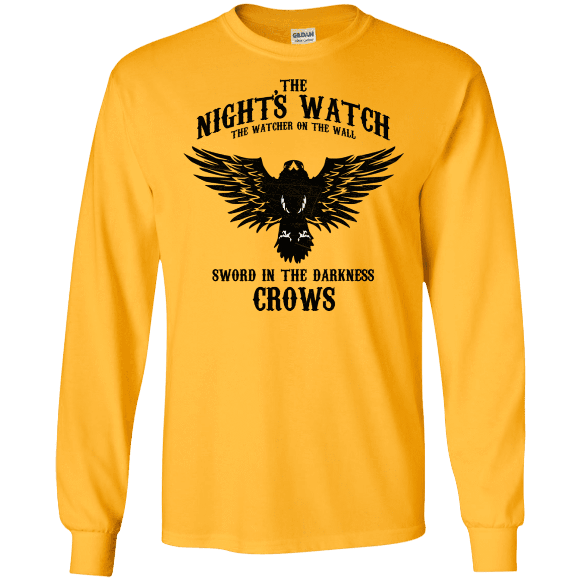 T-Shirts Gold / S Watcher on the Wall Men's Long Sleeve T-Shirt