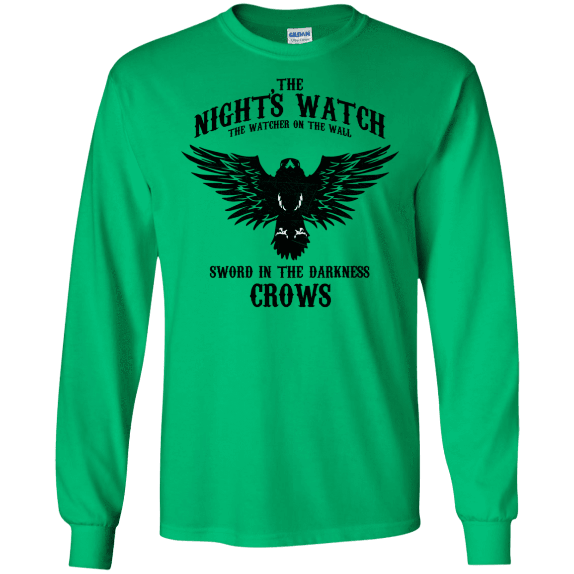 T-Shirts Irish Green / S Watcher on the Wall Men's Long Sleeve T-Shirt