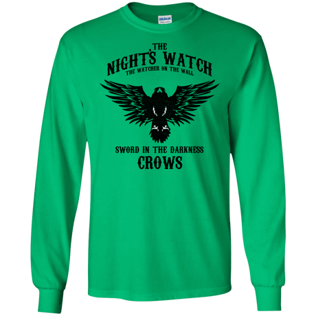 T-Shirts Irish Green / S Watcher on the Wall Men's Long Sleeve T-Shirt