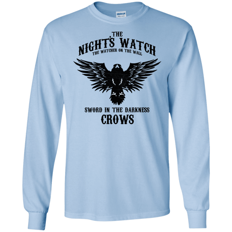 T-Shirts Light Blue / S Watcher on the Wall Men's Long Sleeve T-Shirt