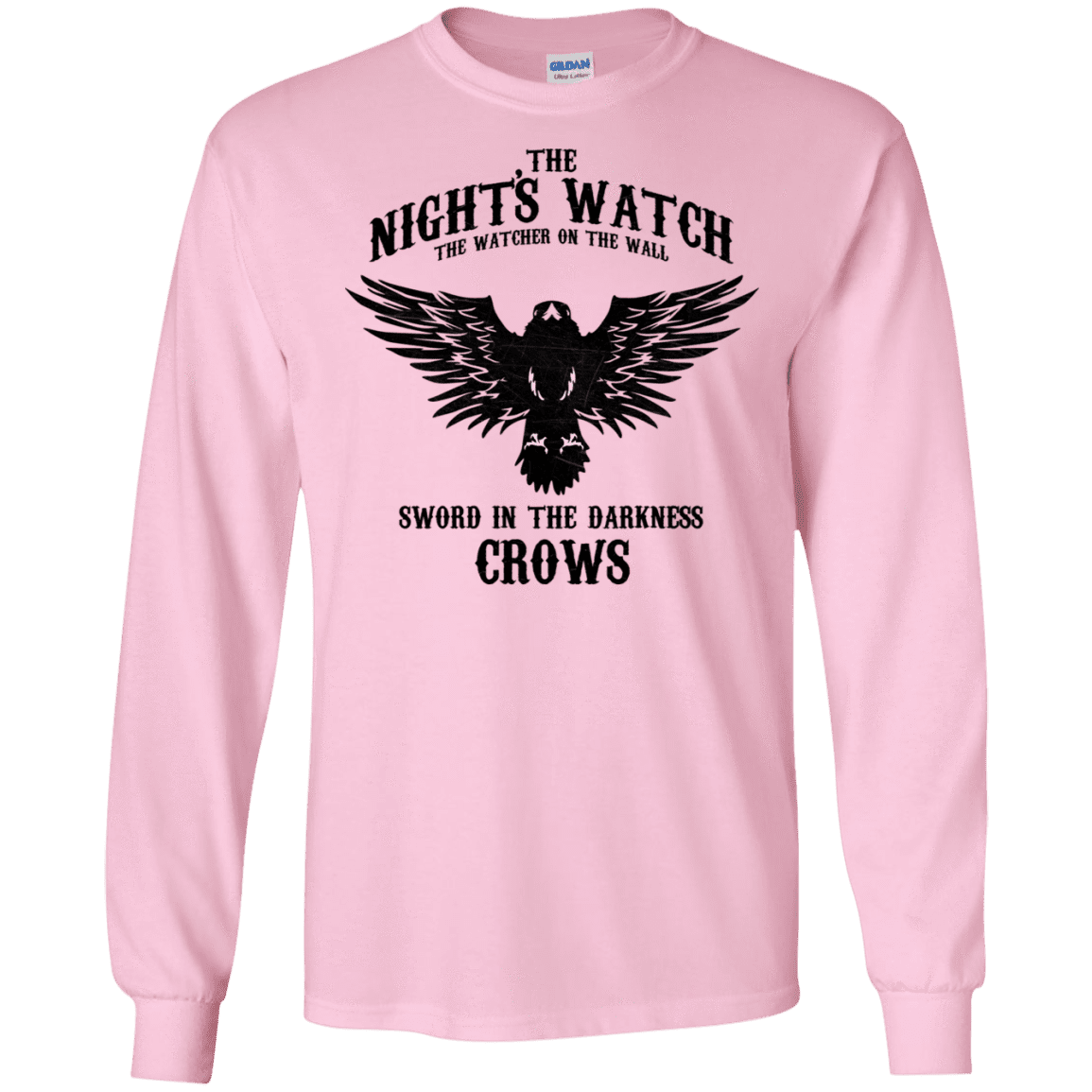 T-Shirts Light Pink / S Watcher on the Wall Men's Long Sleeve T-Shirt