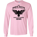 T-Shirts Light Pink / S Watcher on the Wall Men's Long Sleeve T-Shirt