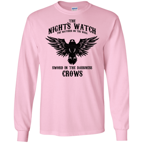 T-Shirts Light Pink / S Watcher on the Wall Men's Long Sleeve T-Shirt