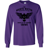 T-Shirts Purple / S Watcher on the Wall Men's Long Sleeve T-Shirt