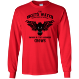 T-Shirts Red / S Watcher on the Wall Men's Long Sleeve T-Shirt