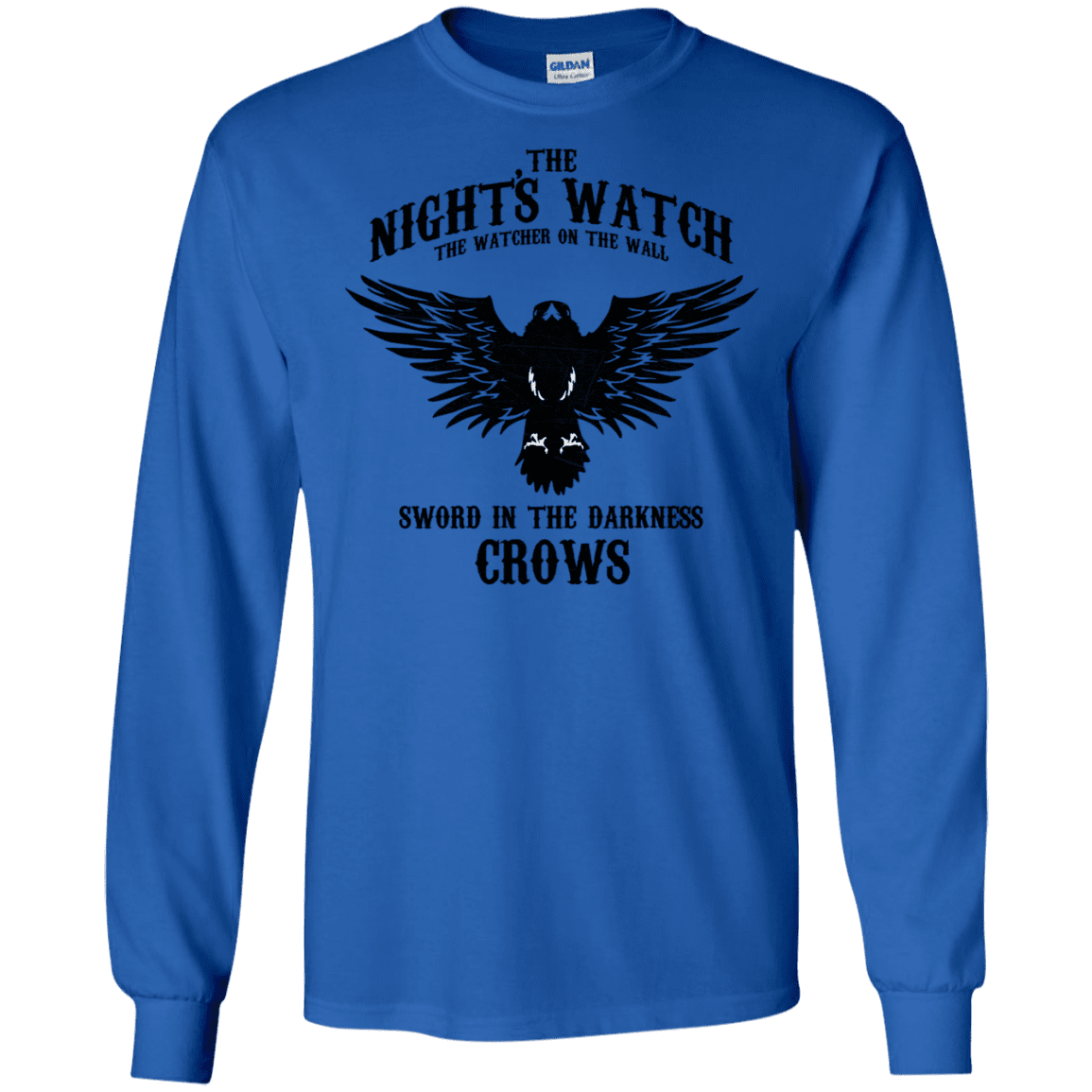 T-Shirts Royal / S Watcher on the Wall Men's Long Sleeve T-Shirt