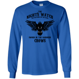 T-Shirts Royal / S Watcher on the Wall Men's Long Sleeve T-Shirt