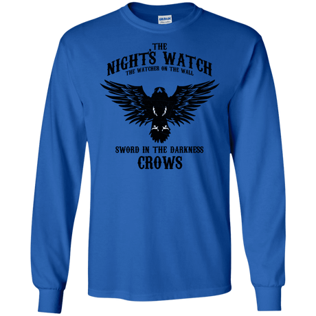 T-Shirts Royal / S Watcher on the Wall Men's Long Sleeve T-Shirt