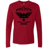 T-Shirts Cardinal / S Watcher on the Wall Men's Premium Long Sleeve