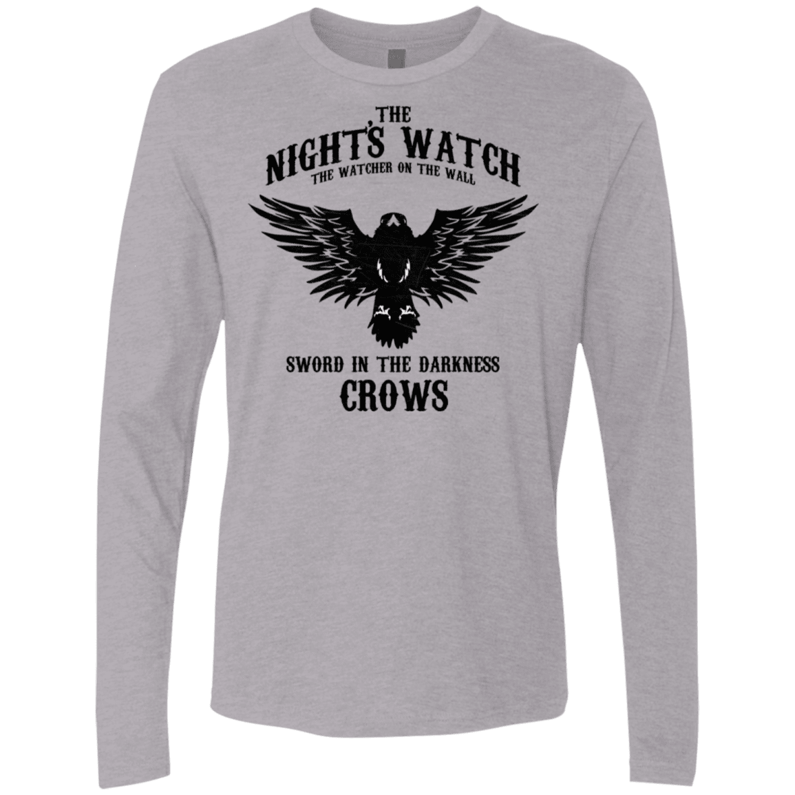 T-Shirts Heather Grey / S Watcher on the Wall Men's Premium Long Sleeve