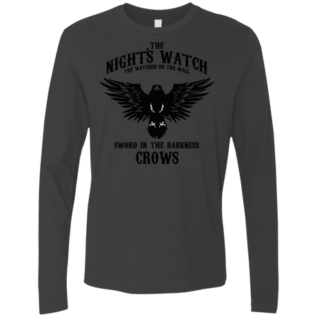 T-Shirts Heavy Metal / S Watcher on the Wall Men's Premium Long Sleeve