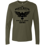 T-Shirts Military Green / S Watcher on the Wall Men's Premium Long Sleeve