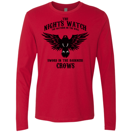 T-Shirts Red / S Watcher on the Wall Men's Premium Long Sleeve