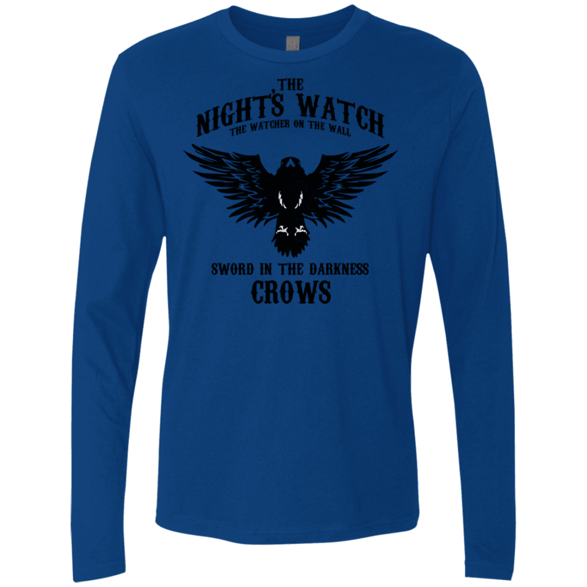 T-Shirts Royal / S Watcher on the Wall Men's Premium Long Sleeve