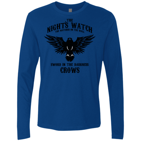 T-Shirts Royal / S Watcher on the Wall Men's Premium Long Sleeve