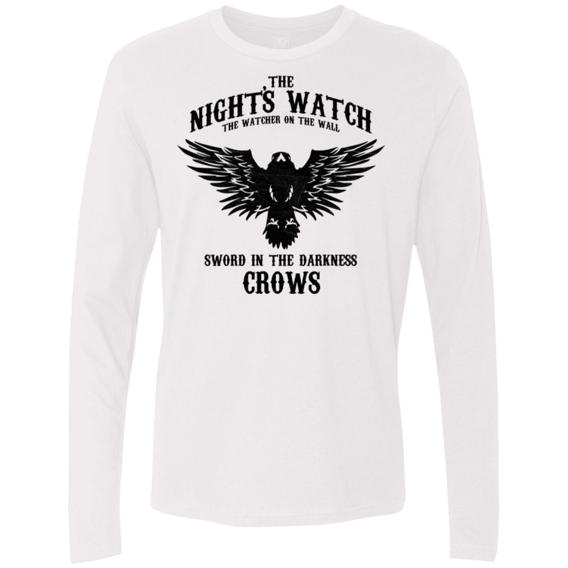 T-Shirts White / S Watcher on the Wall Men's Premium Long Sleeve
